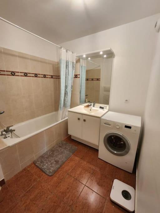 Appartement 2 Pieces 5Min Gare Val D'Europe Parking Inclus 蒙泰夫兰 外观 照片