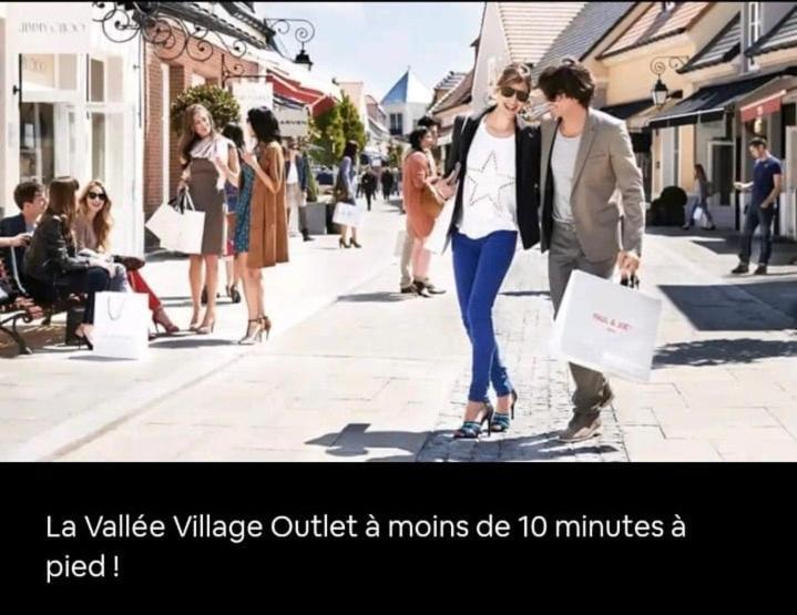 Appartement 2 Pieces 5Min Gare Val D'Europe Parking Inclus 蒙泰夫兰 外观 照片